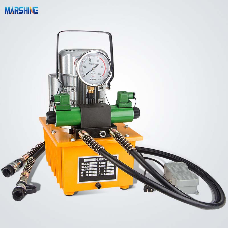 Como usar a Marshine ZCB-700 Solenóide Valve Hydraulic Electric Bomba