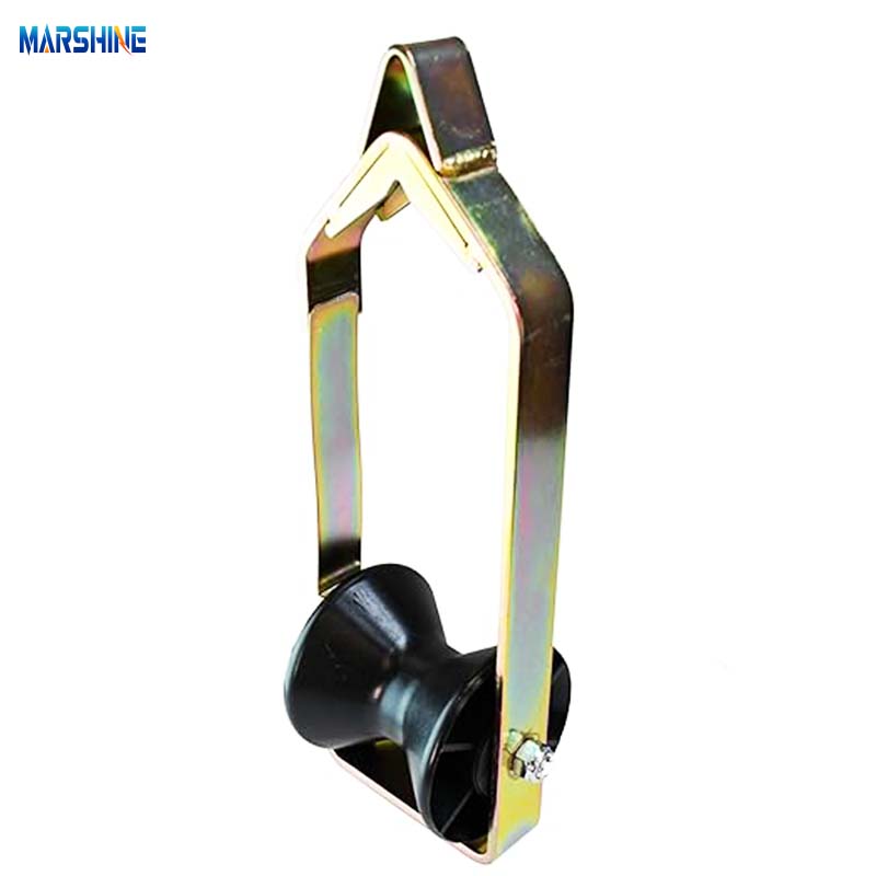 Como usar a Marshine sobrecarregar o rolo de cabo de alumínio Bloco de cordas de nylon de nylon