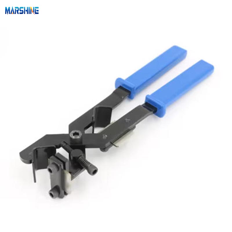 Qual é o segredo para descascar fios rapidamente com uma ferramenta manual?