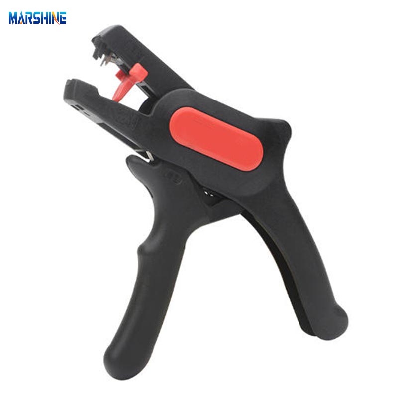 Quais são as etapas para usar um descascador de fios automático