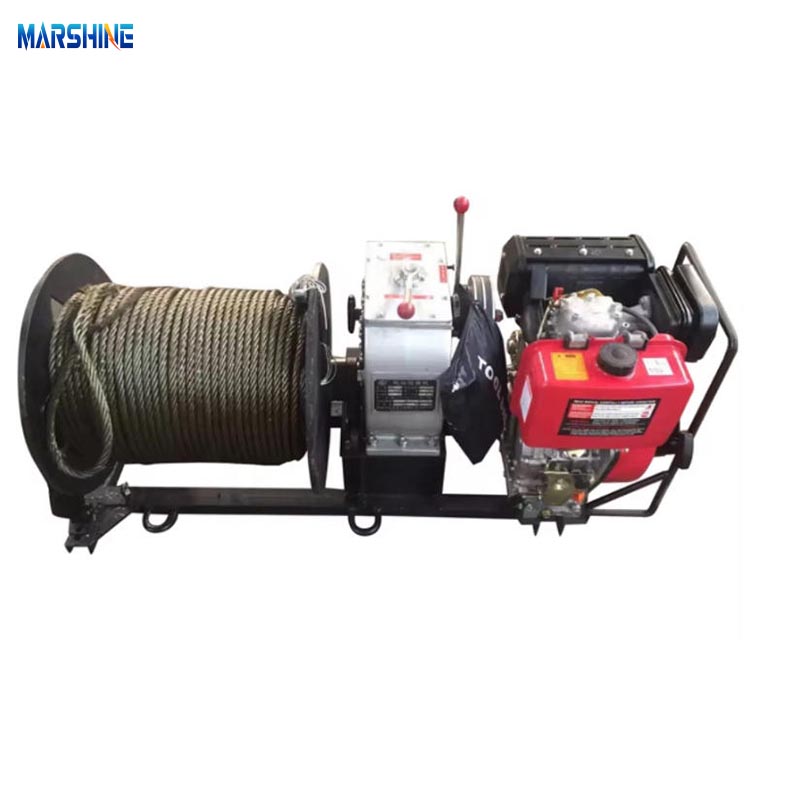 3T Motor alimentado a diesel Winch