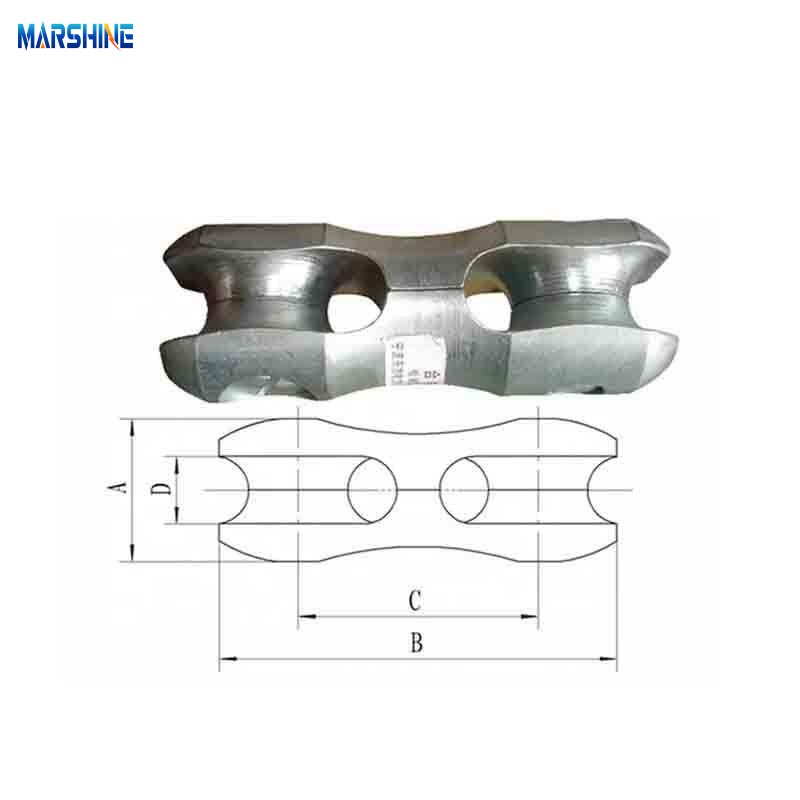 Conector de resistência à curva de 8 em forma