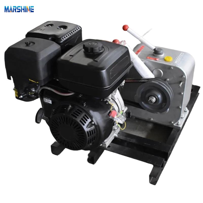 Guincho de cabo 3ton movido a gasolina compacta