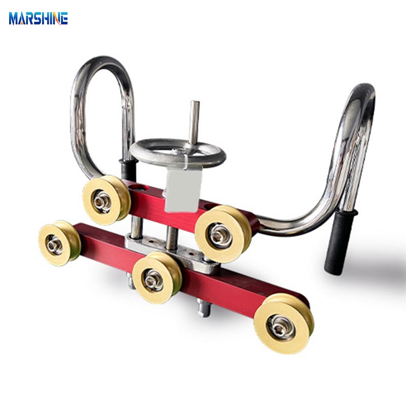 Alisador de cabo de cinco rodas em liga de cobre/aço inoxidável