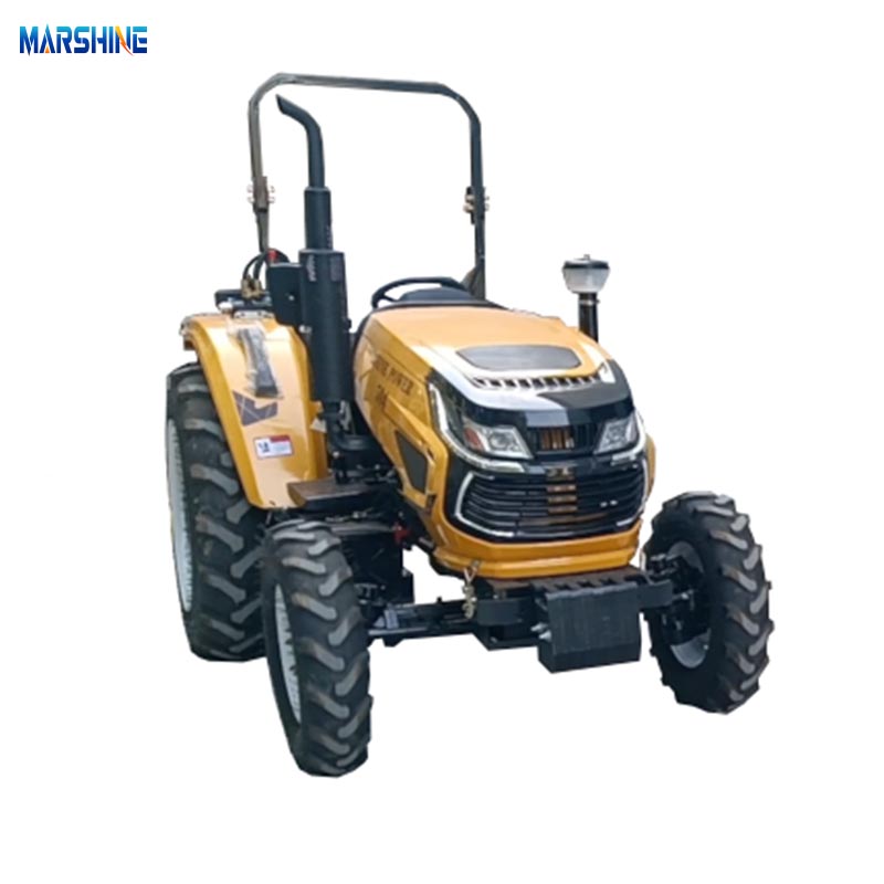 Máquina puxadora de tração diesel, trator extrator, tração nas quatro rodas