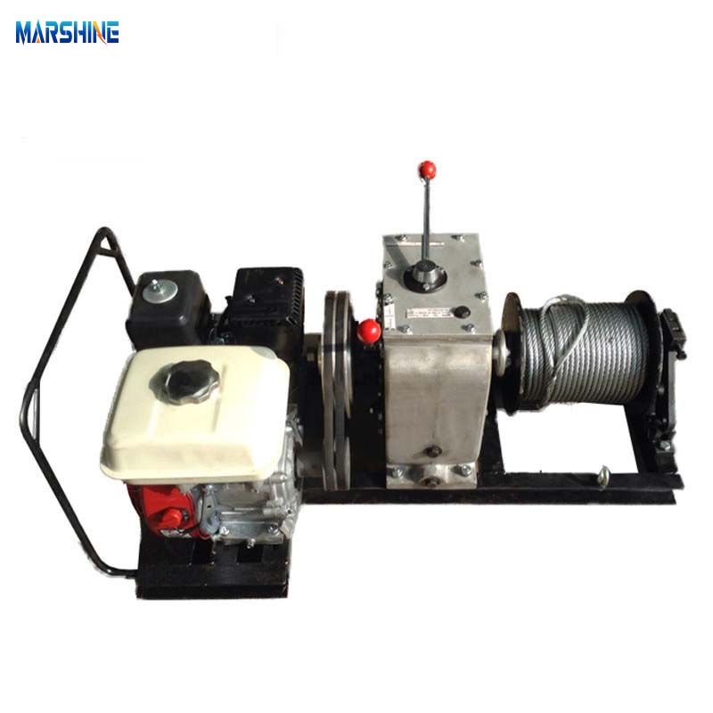 Facilidade Use a máquina de guincho a cabo diesel