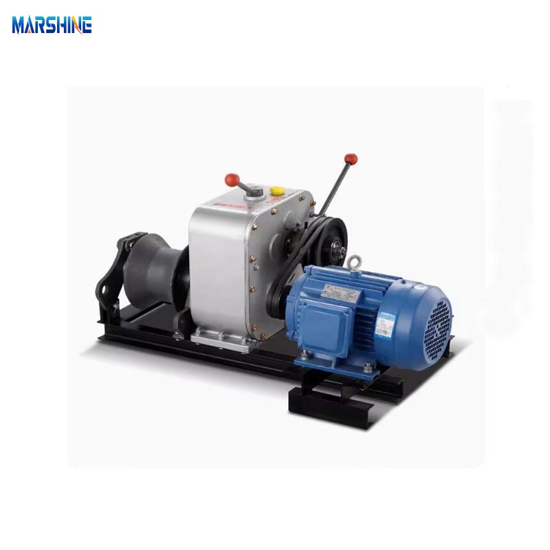 Máquina de guincho de puxão de cabo elétrico retrátil rápido