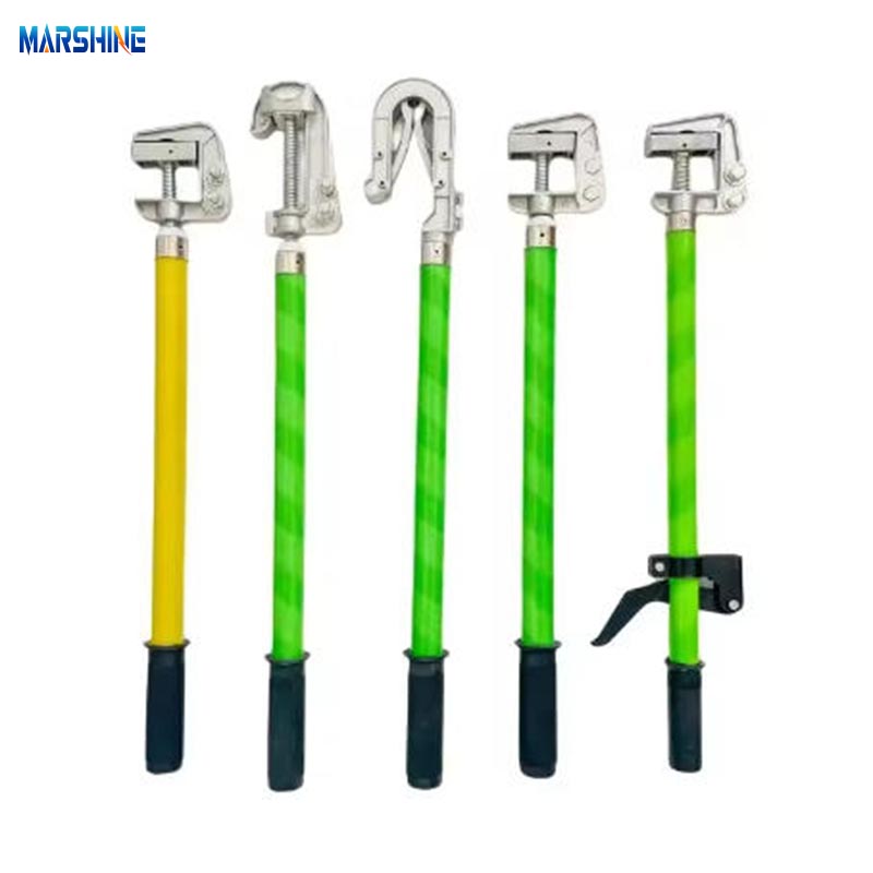 Haste de aterramento de fibra de vidro de alta tensão