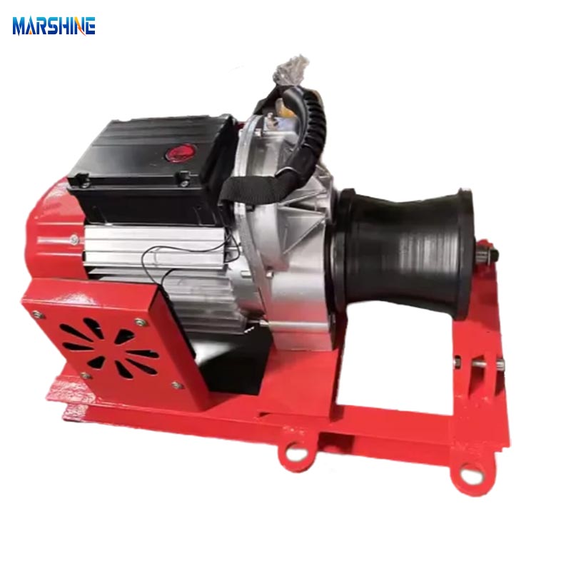Máquina de guincho de cabo elétrico portátil de serviço leve