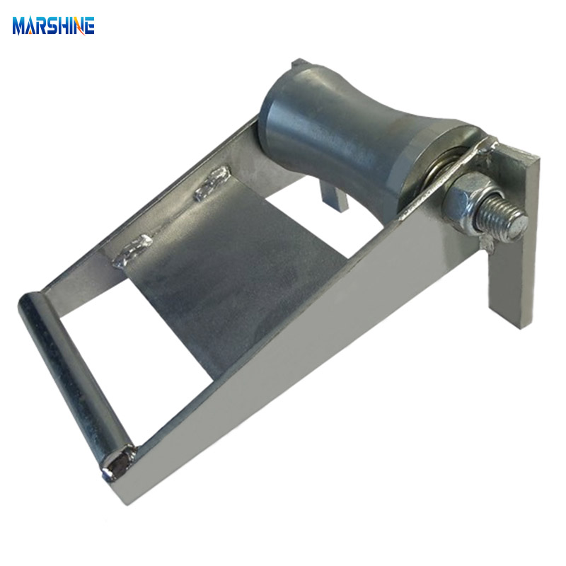 Rolo guia de corda estilo ângulo chanfrado MAR-RR-5 zincado