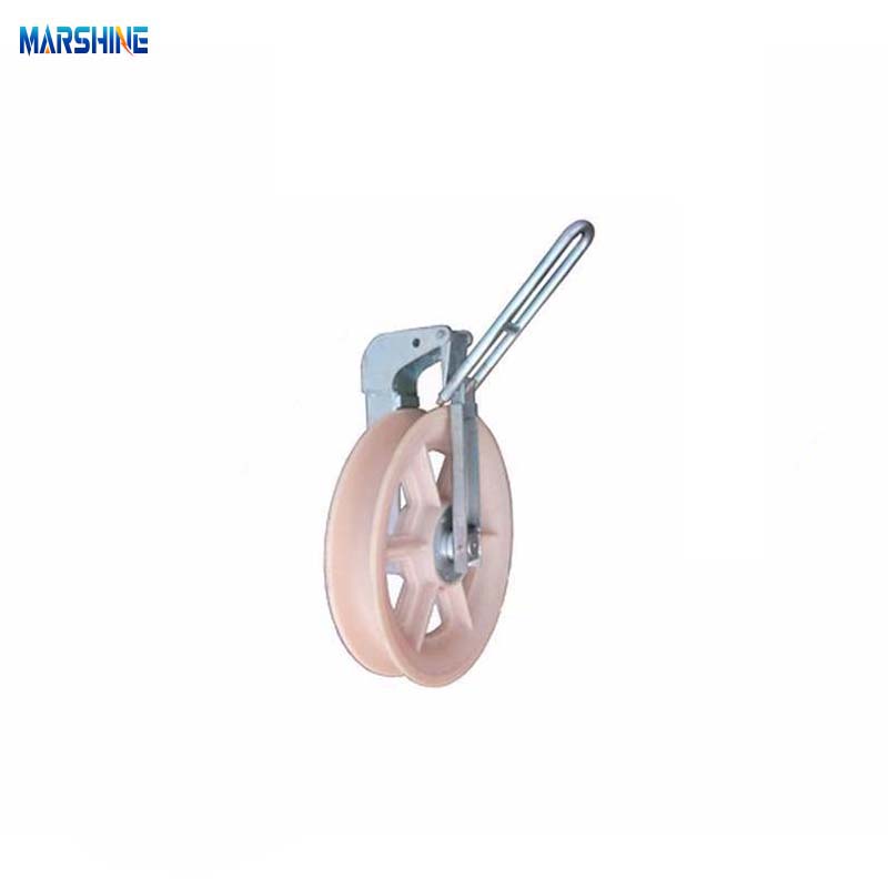 Φ508mm nylon roldana de helicóptero bloco de cordas