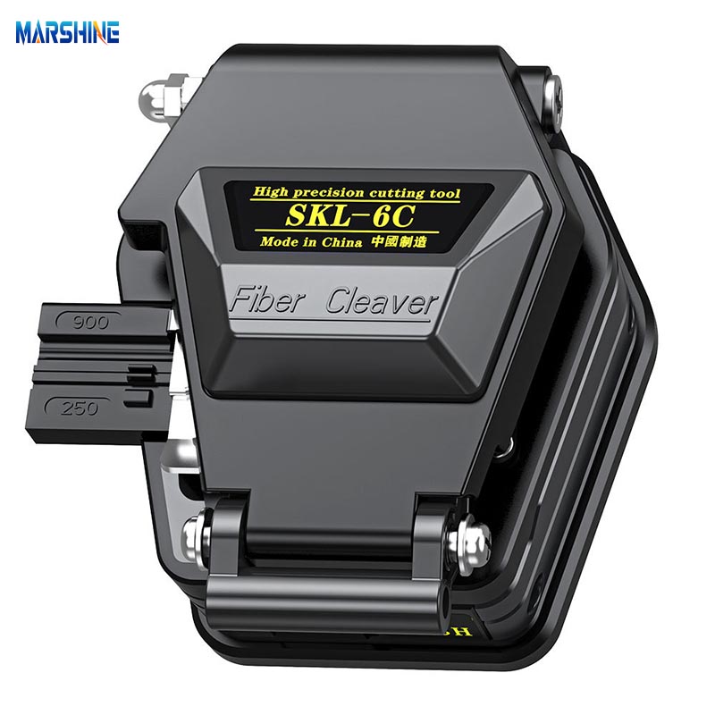 Cortador automático de fibra óptica de uma etapa