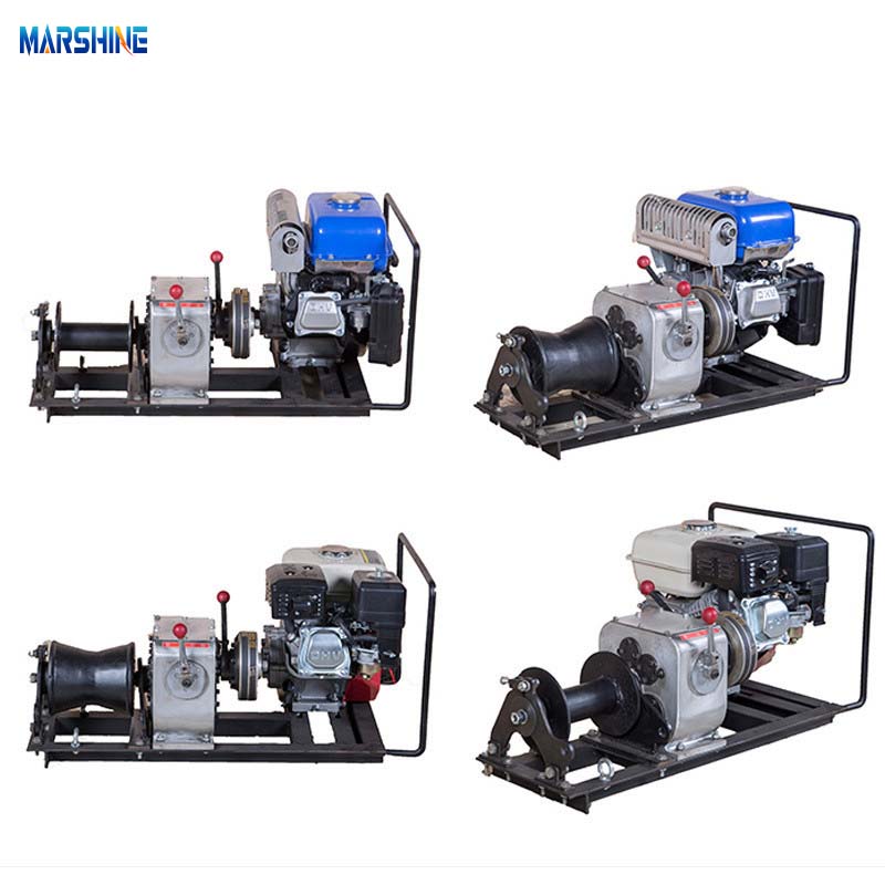 Máquina de guincho por portátil do motor a diesel a diesel