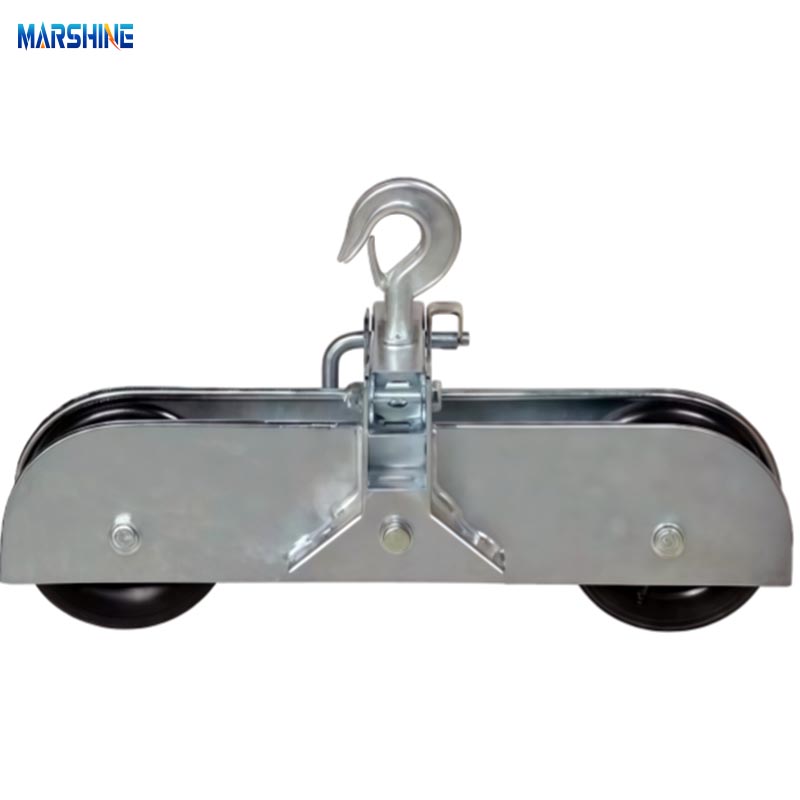 Rolos de montagem de cabos com estrutura de aço tipo serial